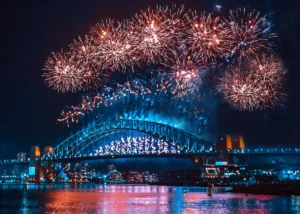 澳洲 雪梨跨年煙火Sydney New Year's Eve Fireworks