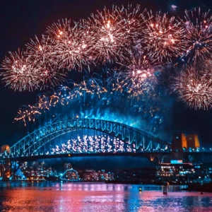 澳洲 雪梨跨年煙火Sydney New Year's Eve Fireworks