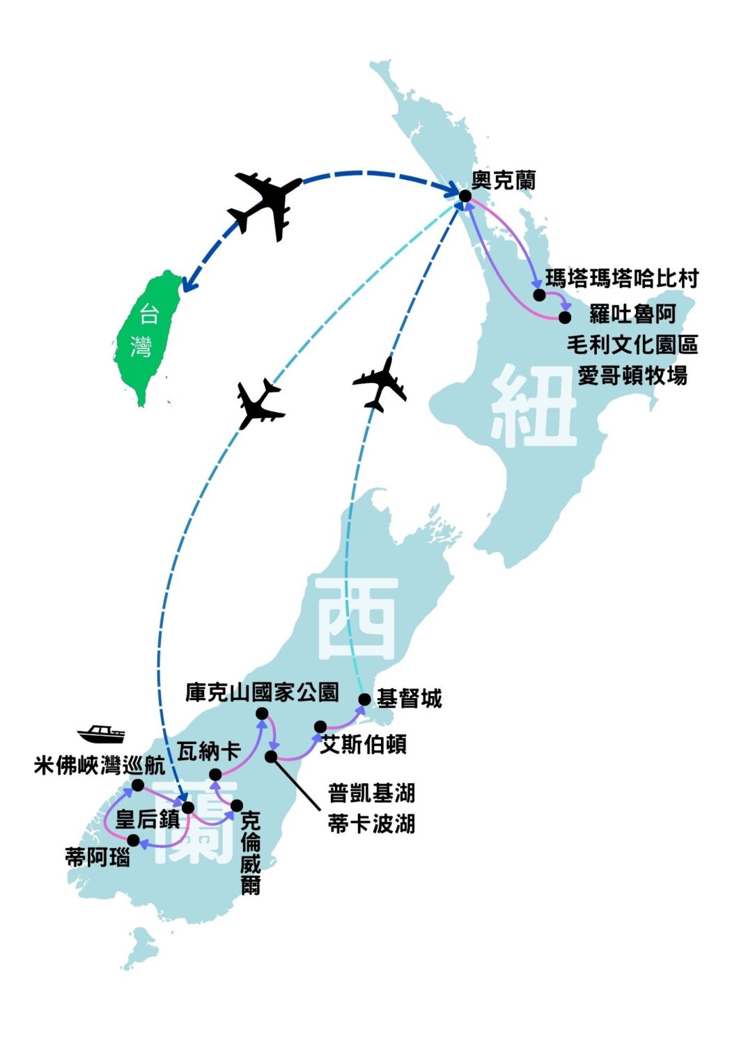 紐西蘭12日