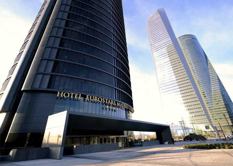 西班牙 Eurostars Madrid Tower_2