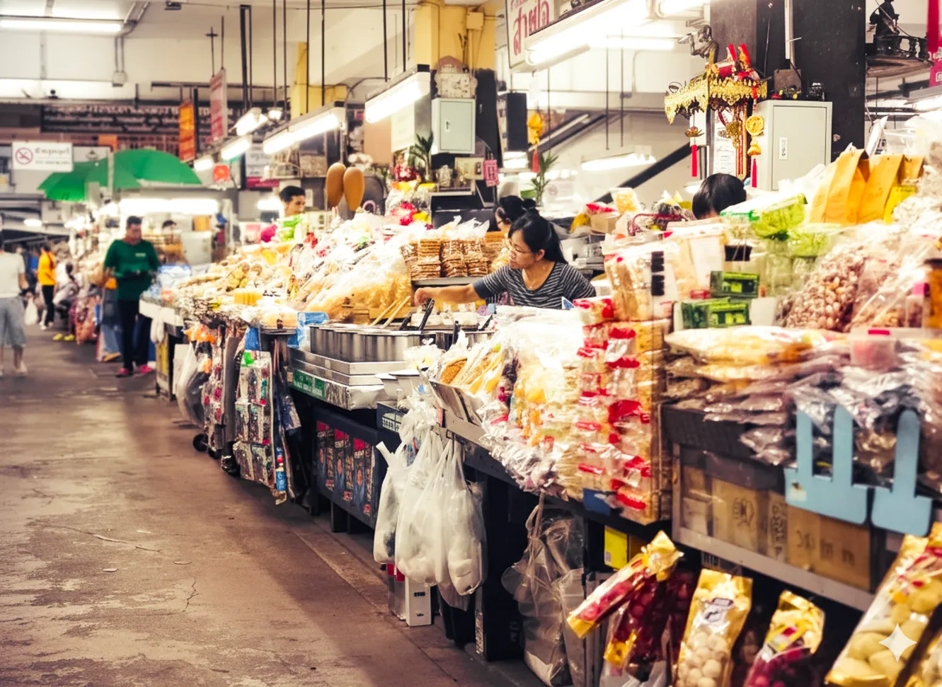 泰國旅遊，瓦洛洛市集掏寶