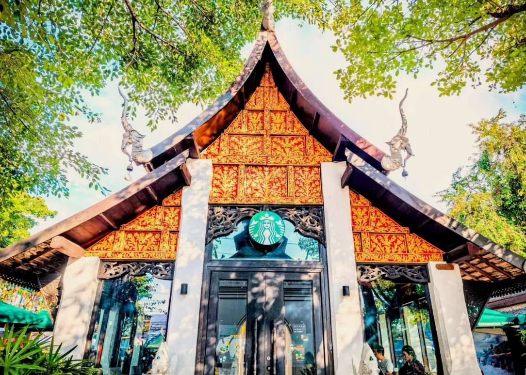 泰國清邁 蘭納風星巴克