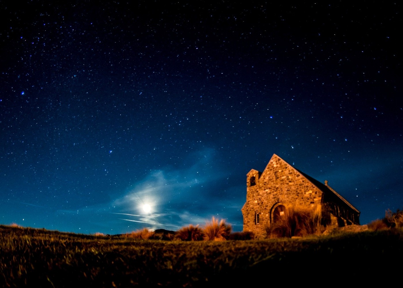 紐西蘭 蒂卡波湖 好牧羊人教堂 (1)