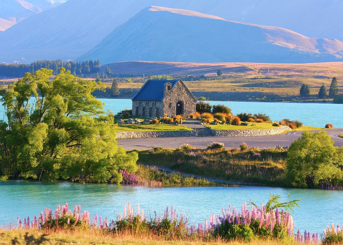 紐西蘭 蒂卡波湖 好牧羊人教堂 (3)
