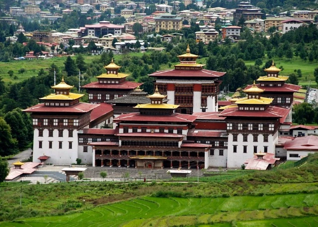 不丹 扎西秋宗 Trashichhoe Dzong